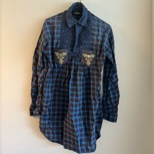 dsquared plaid dress